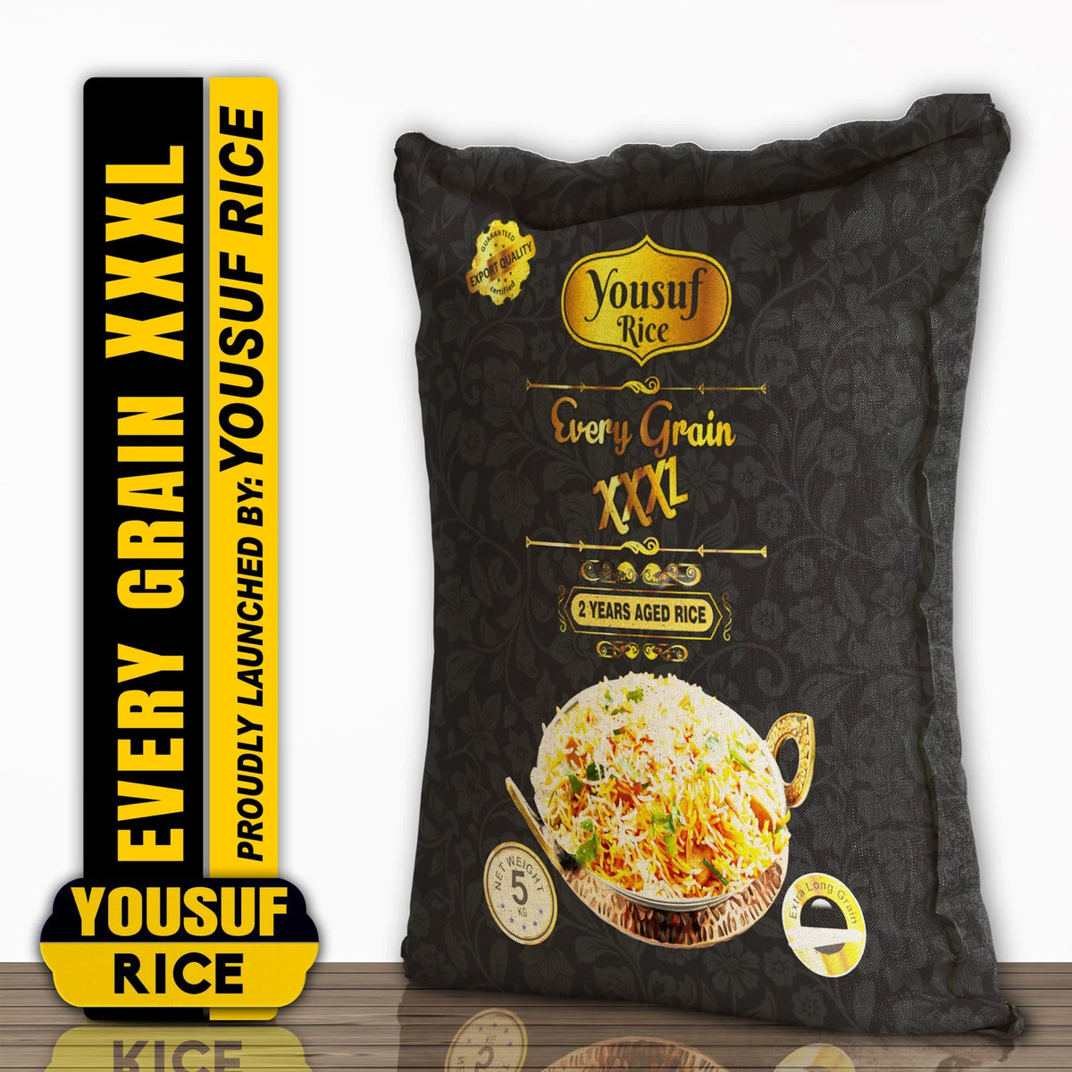 Every Grain XXXL Basmati Rice, Perfectly Aged Rice