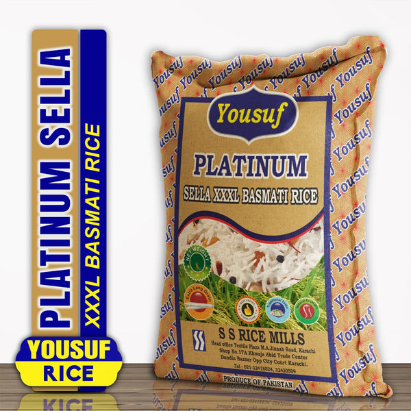 Platinum Sella XXXL Basmati Rice Extra Long Grain Rice