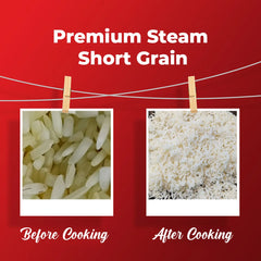 Premium Steam Basmati Rice (Tota Rice) – Perfectly Aged Rice